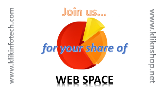 share of web space